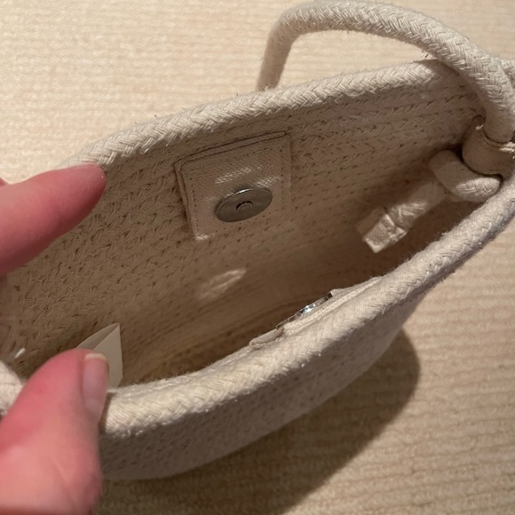 Oak + Fort Cotton Woven Bag - Picture 2 of 3